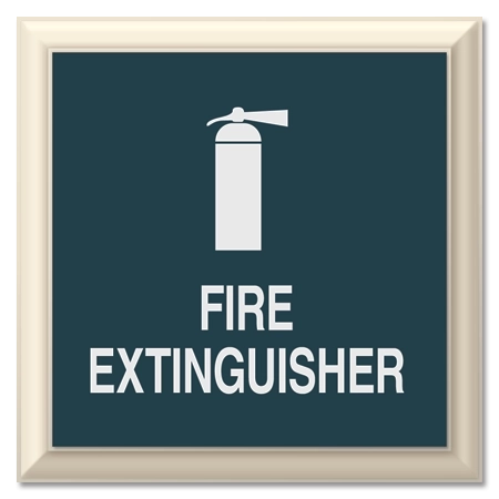 Fire Extinguisher with Symbol