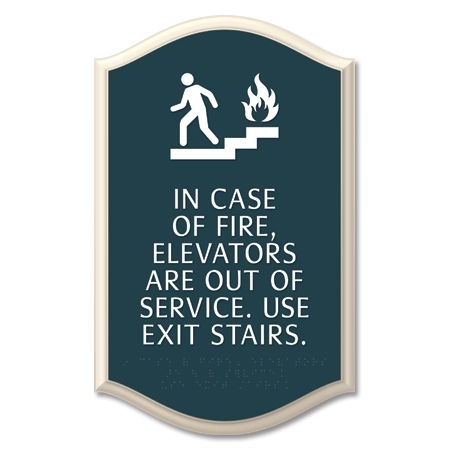 In Case of Fire Use Stairs