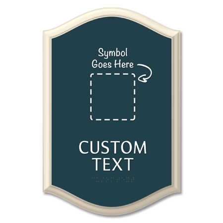 2-Line Custom Symbol Sign
