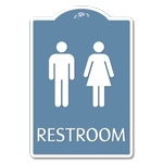 Restroom - w/ Unisex Symbols