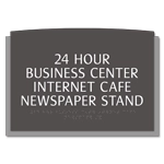 4-Line Room Sign