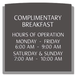 8-Line Informational Sign