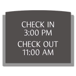 4-Line Informational Sign