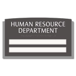 2 Slot Suite/Dept. ID Sign