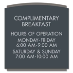 8-Line General Informational Sign
