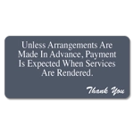 Unless Arrangements are Made...