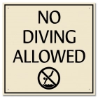 No Diving Allowed