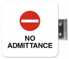 No Admittance with Symbol