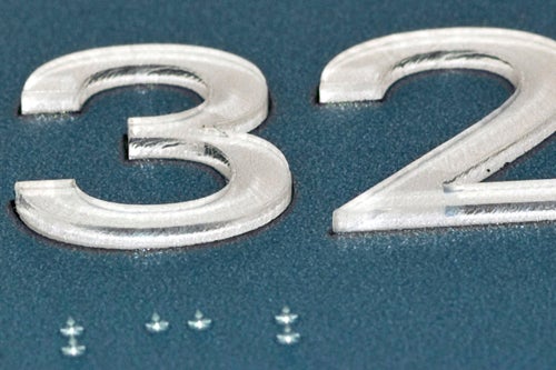 Braille Detail (Braille Only On Select Items)