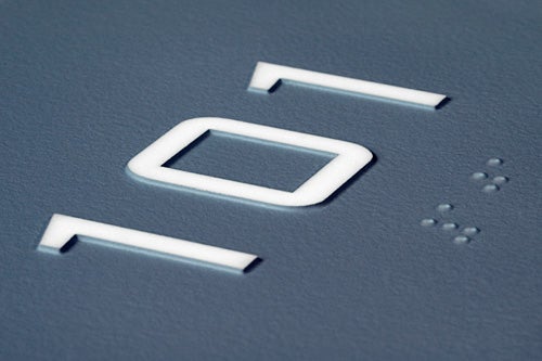 Braille Detail (Braille Only On Select Items)