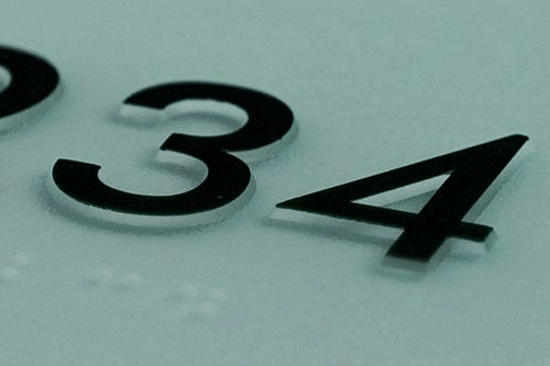 Braille Detail (Braille Only On Select Items)