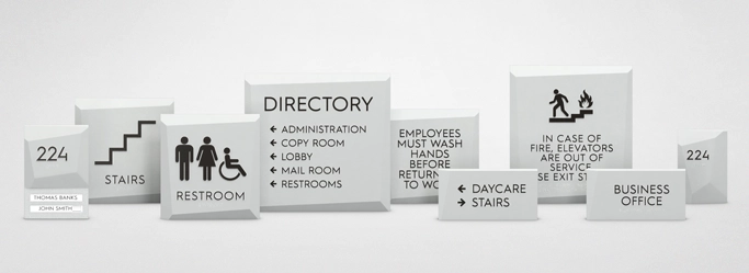 Facets Sign Collection