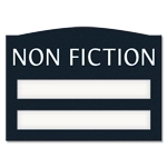 1-Line 2-Slot Library Sign
