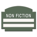 1-Line 2-Slot Library Sign