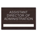 1 Slot Suite/Dept. ID Sign