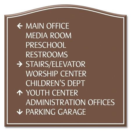11-Line Directional Sign