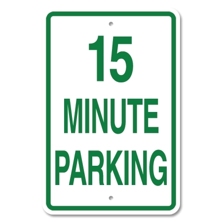 15 Minute Parking