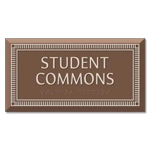 2-Line Common Room Sign