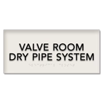 2-Line Common Room Sign (Back of House)