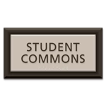 2-Line Common Room Sign