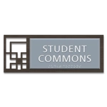 2-Line Common Room Sign