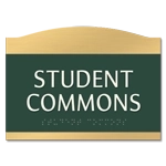 2-Line Common Room Sign