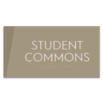 2-Line Common Room Sign