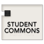 2-Line Common Room Sign