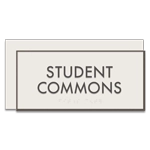 2-Line Common Room Sign