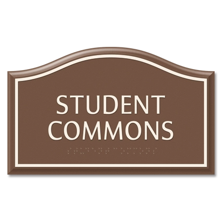 2-Line Common Room Sign