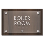 2-Line Common Room w/No Smoking Symbol