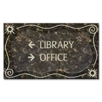 2-Line Directional Sign