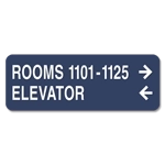 2-Line Directional Sign