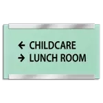 2-Line Directional Sign