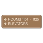 2-Line Directional Sign