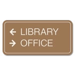 2-Line Directional Sign