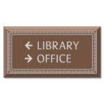 2-Line Directional Sign