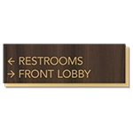 2-Line Directional Sign