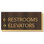2-Line Directional Sign