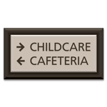 2-Line Directional Sign