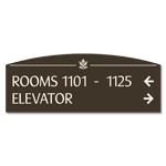 2-Line Directional Sign