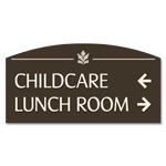 2-Line Directional Sign