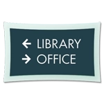 2-Line Directional Sign