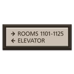 2-Line Directional Sign (Extended Width)