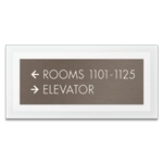 2-Line Directional Sign (Extended Width)