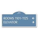 2-Line Directional Sign (Extended Width)
