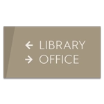 2-Line Directional Sign