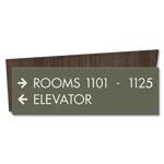 2-Line Directional Sign