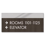 2-Line Directional Sign
