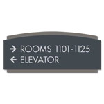 2-Line Directional Sign